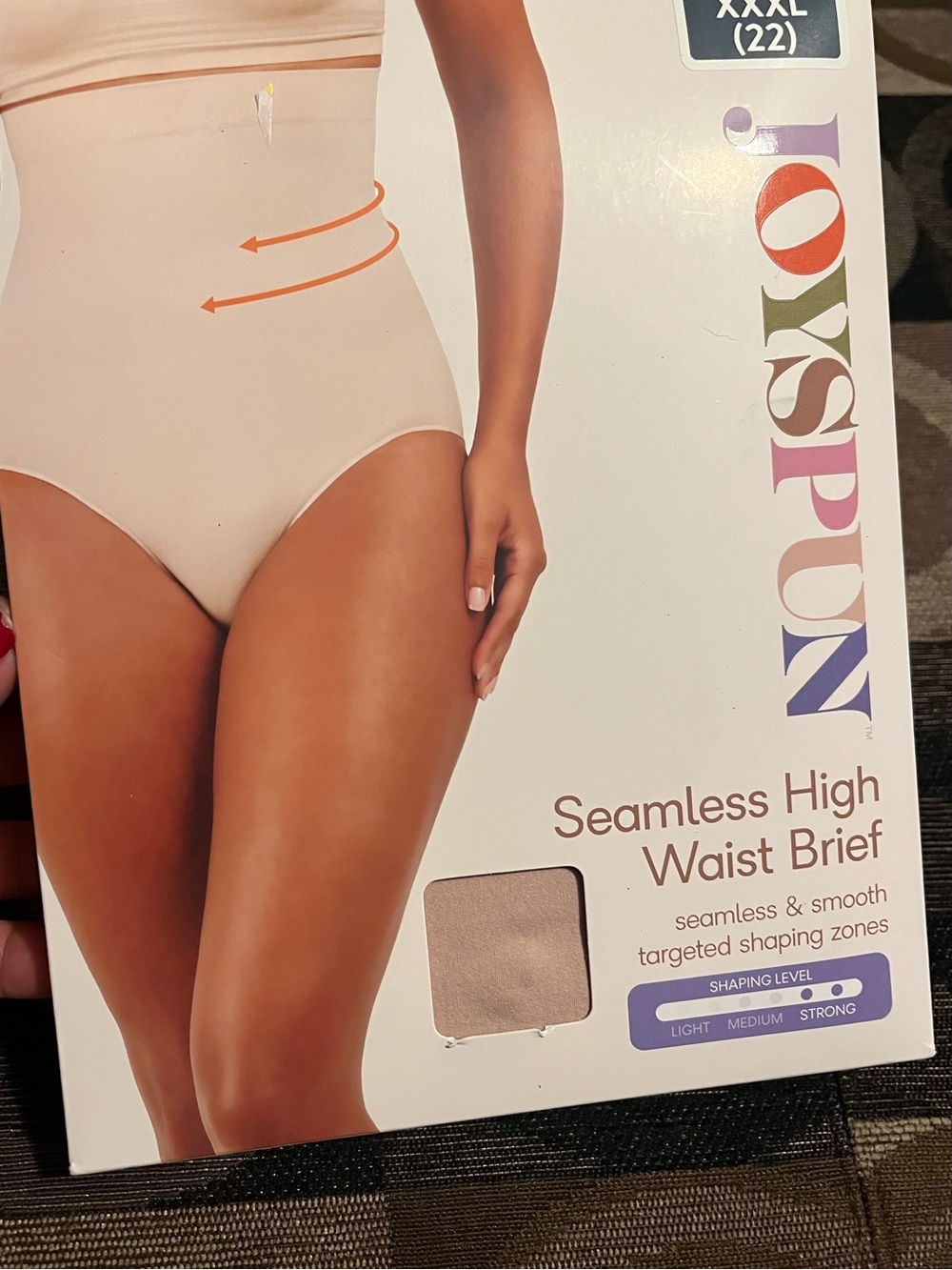 Joyspun Seamless High Waist Brief — Nude